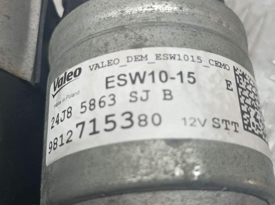 CITROËN C3 3 generation (2016-2024) Starter Motor 9812715380, ESW1015, VALEO 23621896