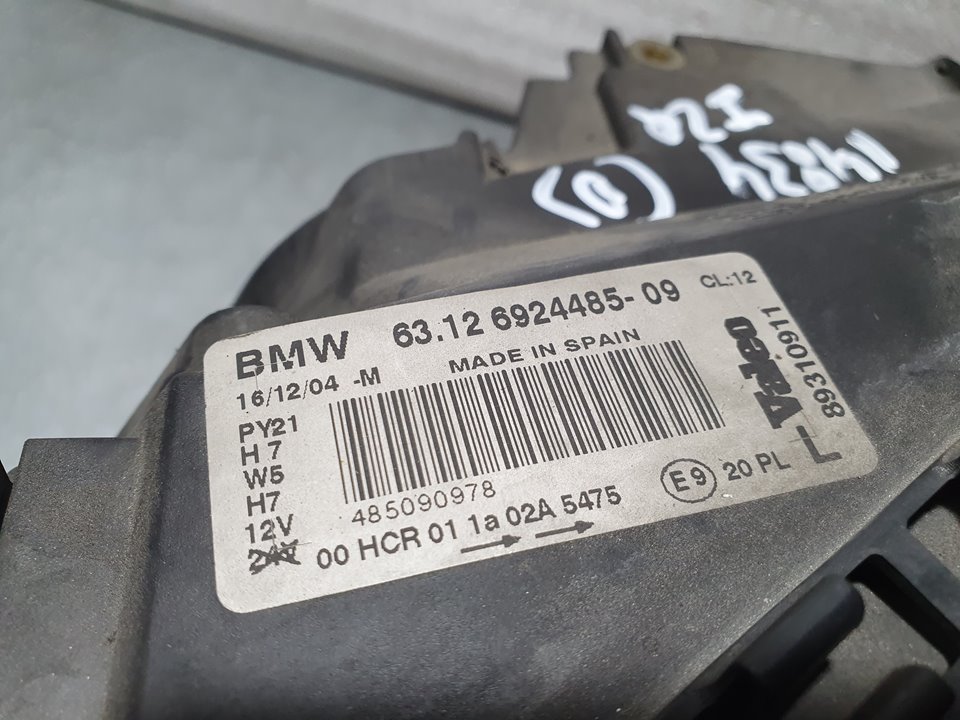 BMW 1 Series E81/E82/E87/E88 (2004-2013) Front Left Headlight 692448509, 89310911, VALEO 20146313