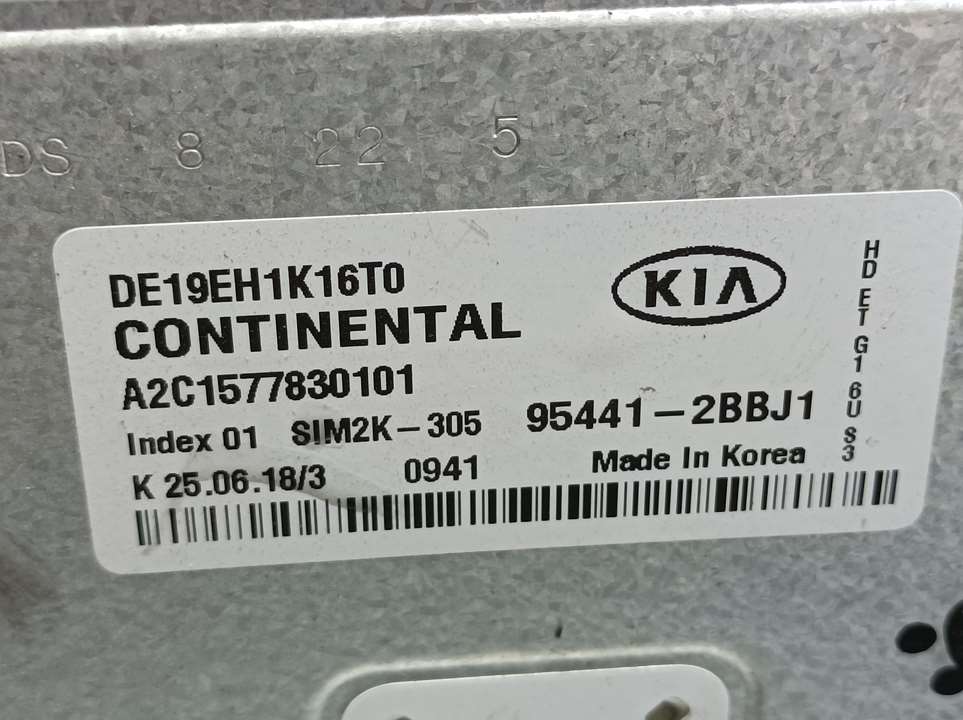 KIA Niro 1 generation  (2016-2022) Блок управления коробки передач 954412BBJ1, A2C1577830101 24386669