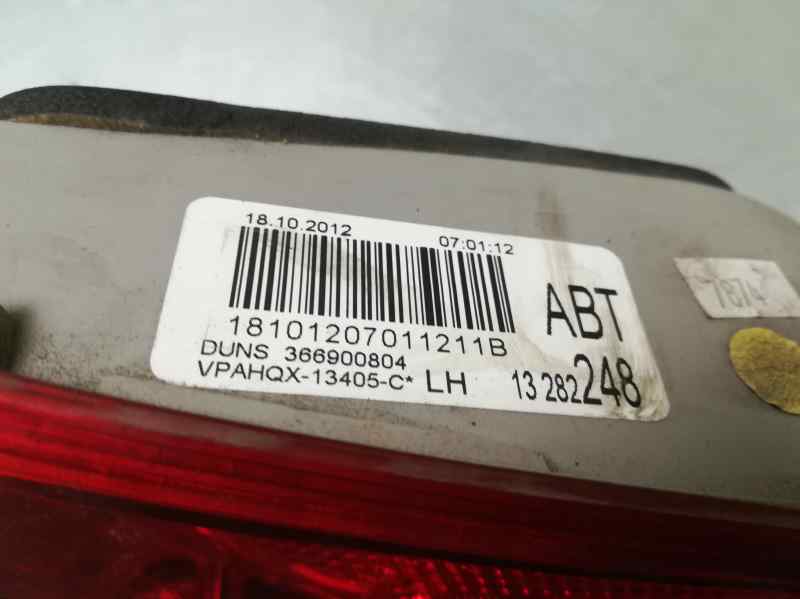 OPEL Astra J (2009-2020) Rear Left Taillight 366900804, VPAHQX13405C, INTERIOR 21192941