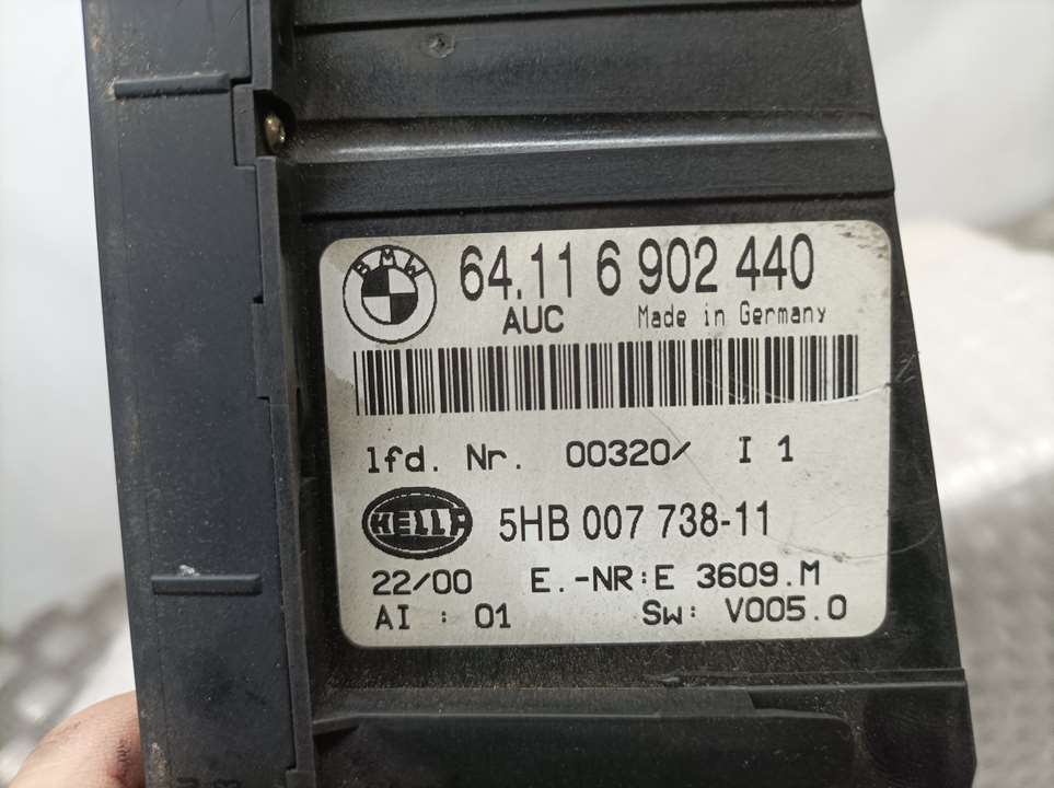 VAUXHALL 3 Series E46 (1997-2006) Klimata kontroles modulis 64116902440,5HB00773811 23631446