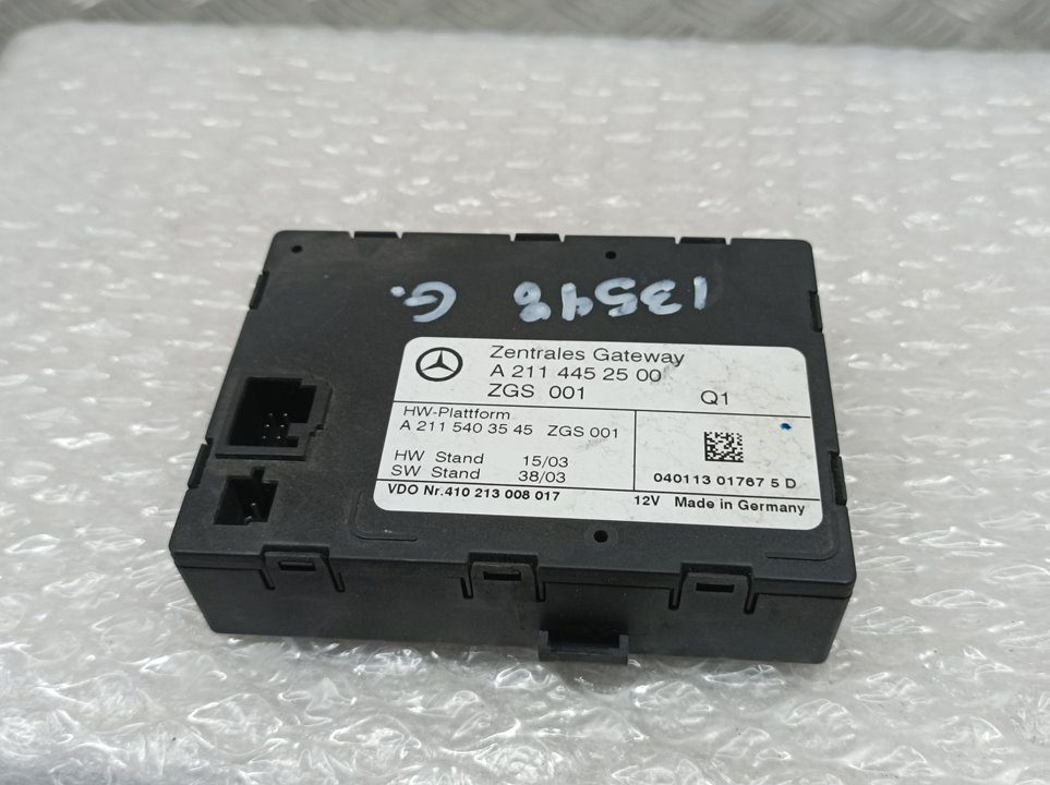 MERCEDES-BENZ E-Class W211/S211 (2002-2009) Other Control Units A2114452500 21103479