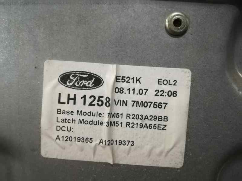 Elevalunas delantero izquierdo KKDA 1738645 de Ford C-max (dm2) 2007-2010 115 CV - pieza usada