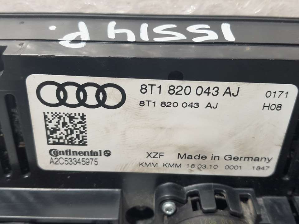 AUDI A4 B8/8K (2011-2016) Climate  Control Unit 8T1820043AJ 24487601