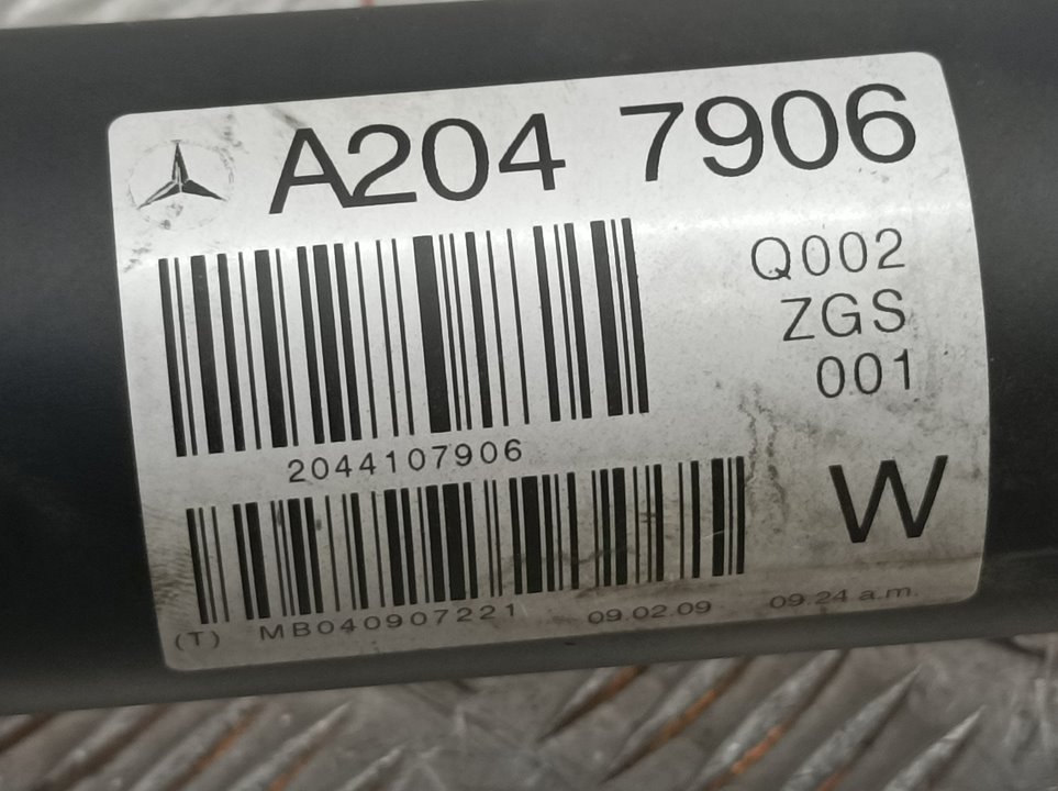 MERCEDES-BENZ C-Class W204/S204/C204 (2004-2015) Greičių dėžės trumpas kardanas A2047906, 2044107906 24549759