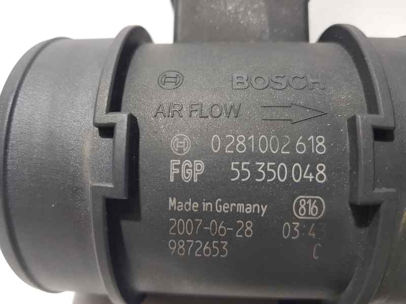 OPEL Corsa D (2006-2020) Mass Air Flow Sensor MAF 55350048, 0281002618 24019202