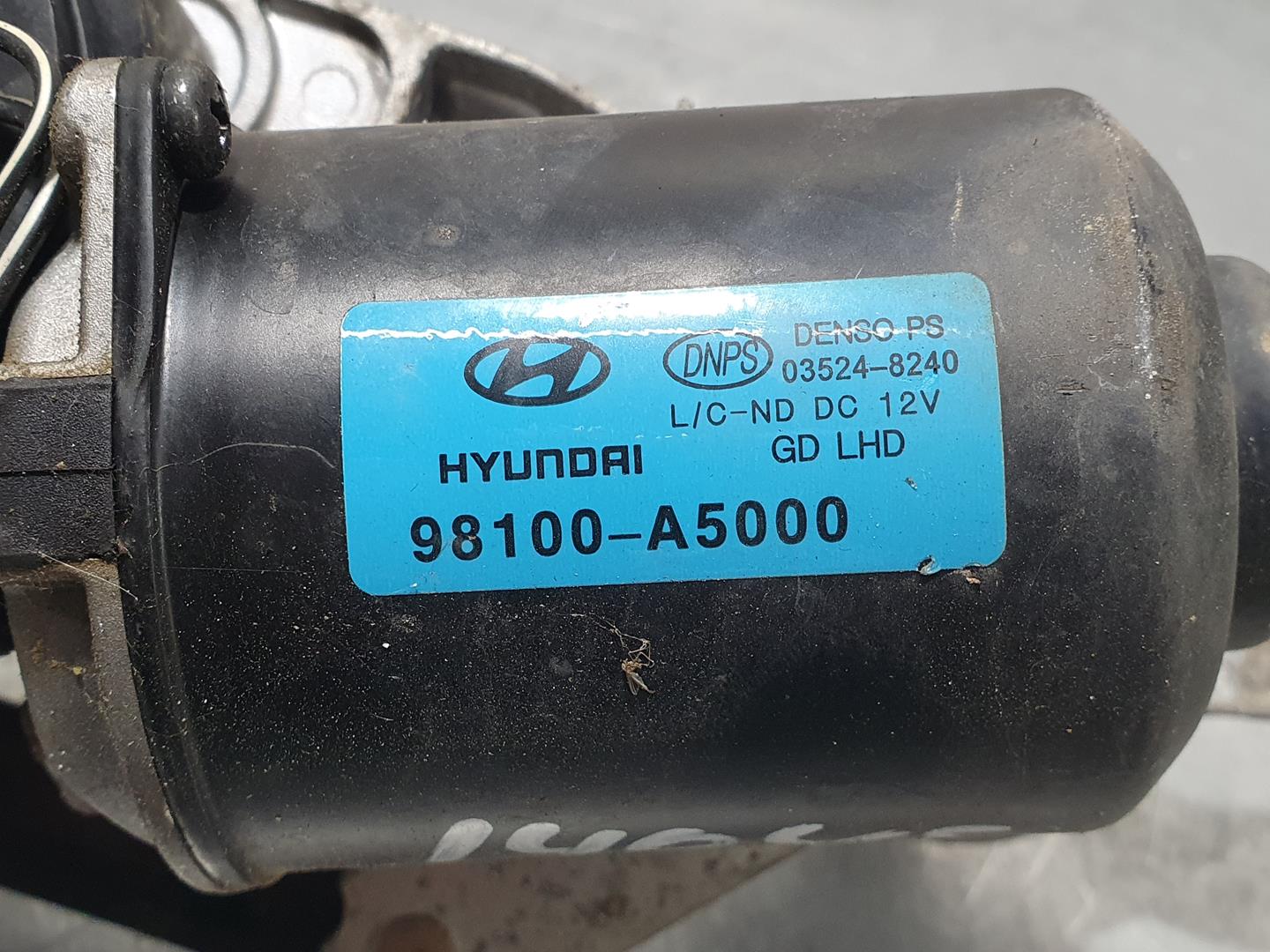 HYUNDAI i30 GD (2 generation) (2012-2017) Front Windshield Wiper Mechanism 98100A5000, 035248240, DENSO 23658124