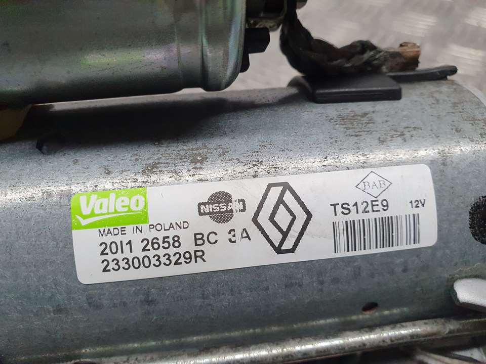 RENAULT Scenic 3 generation (2009-2015) Starteris 233003329R, TS12E9, VALEO 22063488