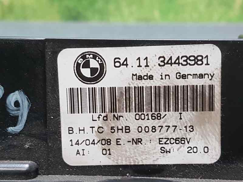 BMW X3 E83 (2003-2010) Klimato kontrolės (klimos) valdymas 64113443981, 5HB00877713, 1PATAROTA 18616157