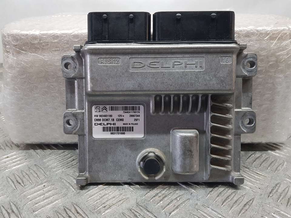 PEUGEOT Boxer 3 generation (2006-2024) Блок управления двигателем 9824601180, DELPHI 25280768