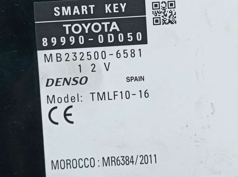 TOYOTA Yaris 3 generation (2010-2019) Citau veidu vadības bloki 899900D050, 2325006581, DENSO 25224885