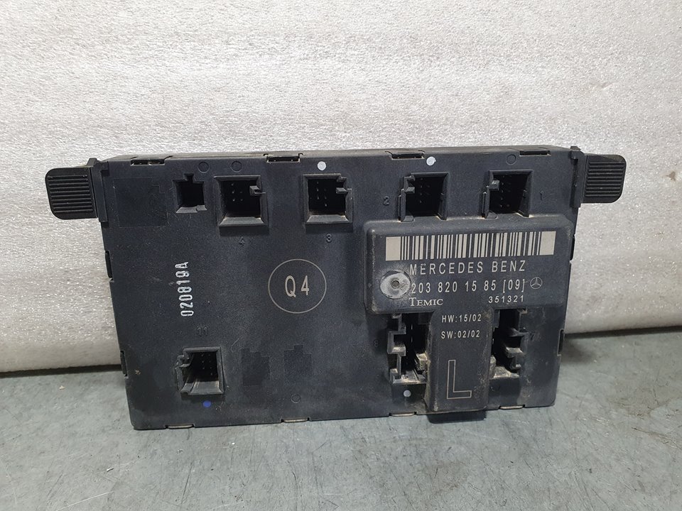 MERCEDES-BENZ C-Class W203/S203/CL203 (2000-2008) Other Control Units 2038201585, TEMIC 20146586