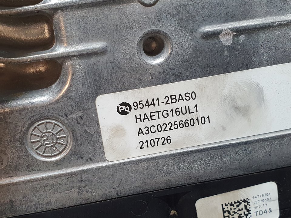 HYUNDAI Ioniq AE (2016-2023) Блок управления двигателем 954412BAS0, A3C0225660101, CONTINENTAL 18730258
