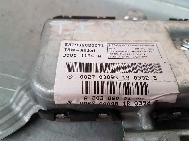 MERCEDES-BENZ C-Class W203/S203/CL203 (2000-2008) Rear Left Door Airbag SRS A2038600105, 30004164A, TRW 18529995