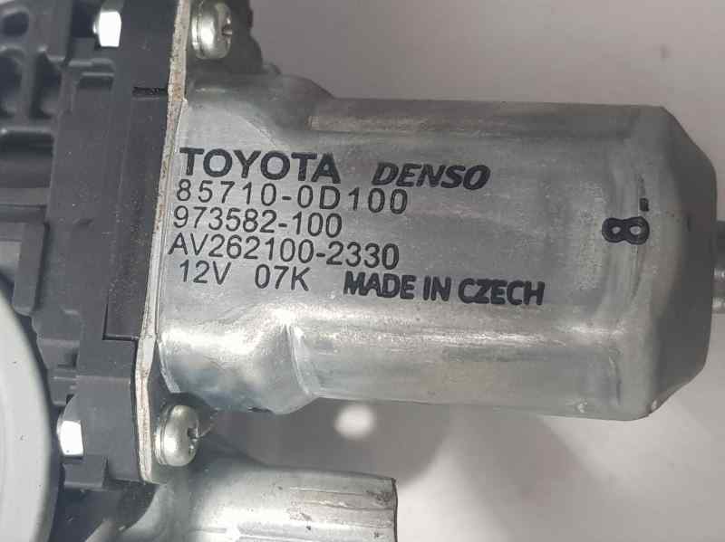 TOYOTA Yaris 2 generation (2005-2012) Oikean etuoven ikkunansäädin 857100D100, 973582100, DENSO6PINS 18686859