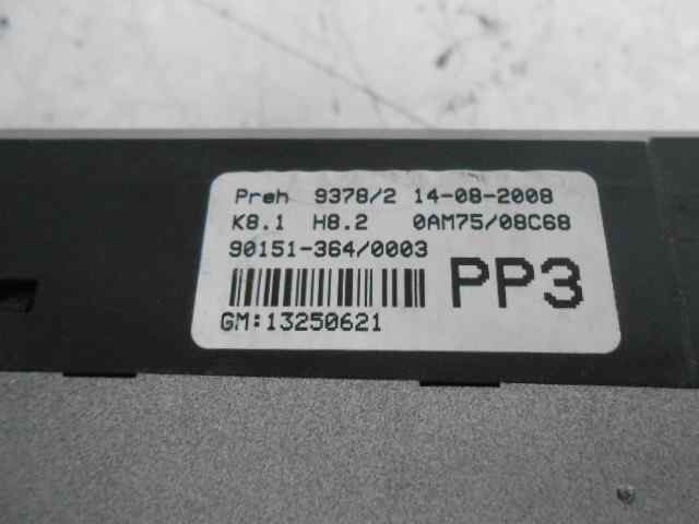 Mando del climatizador Z19DT 13250621 de Opel Zafira / zafira family b (a05) 2008-2012 120 CV - pieza usada