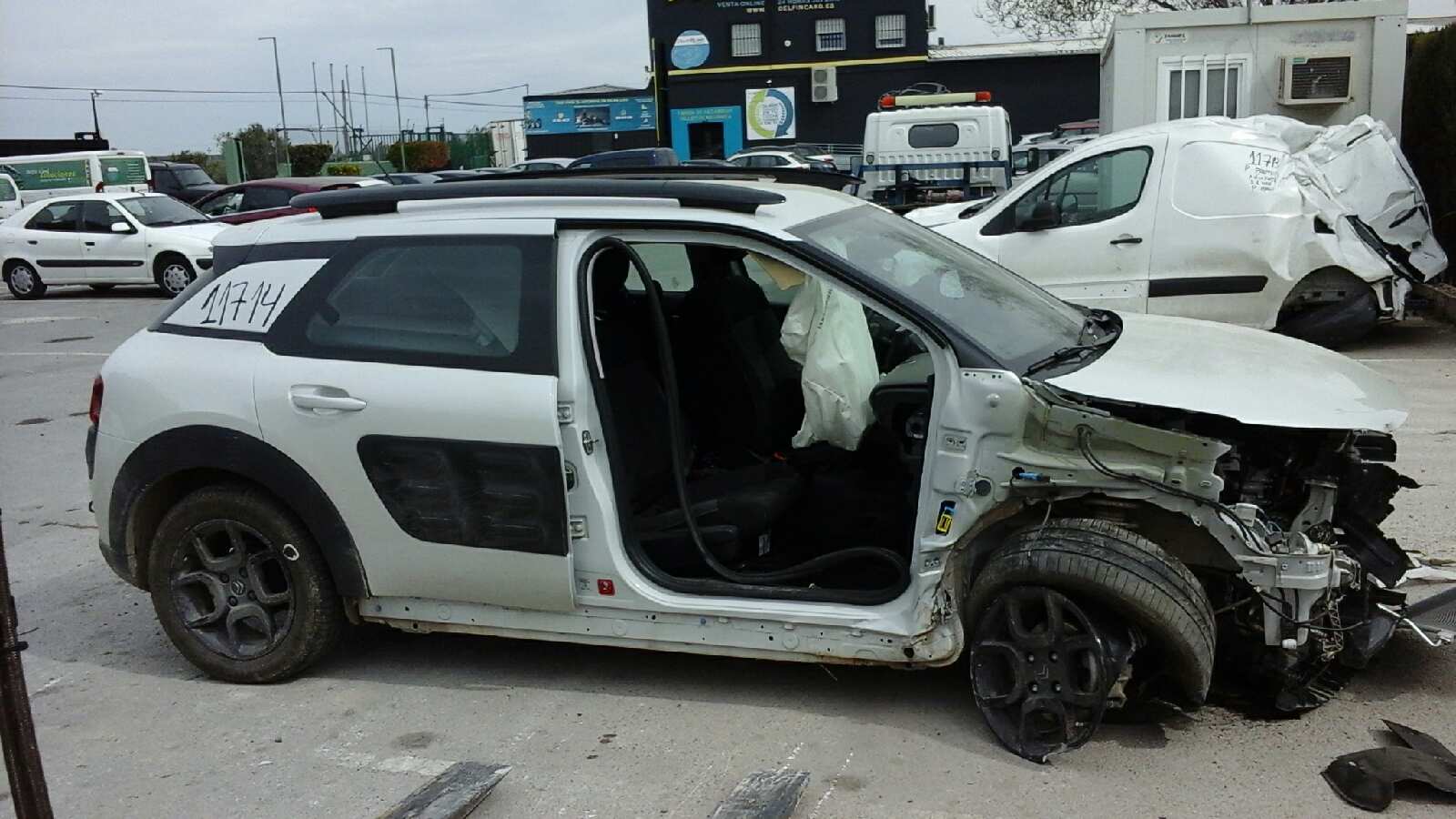 CITROËN C4 Cactus 1 generation (2014-2024) Rétroviseur latéral droit 2CLAVIJAS3Y2CABLES, ELECTRICO 18611730