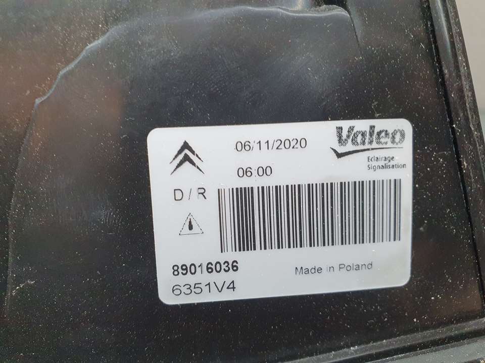 CITROËN C5 1 generation (2001-2008) Rear Right Taillight Lamp 89016036, VALEO, INTERIOR 24673996
