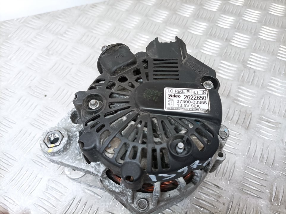 Alternador G4LA 3730003355 de Hyundai I20 2014-0 84 CV con 99866 km - pieza usada