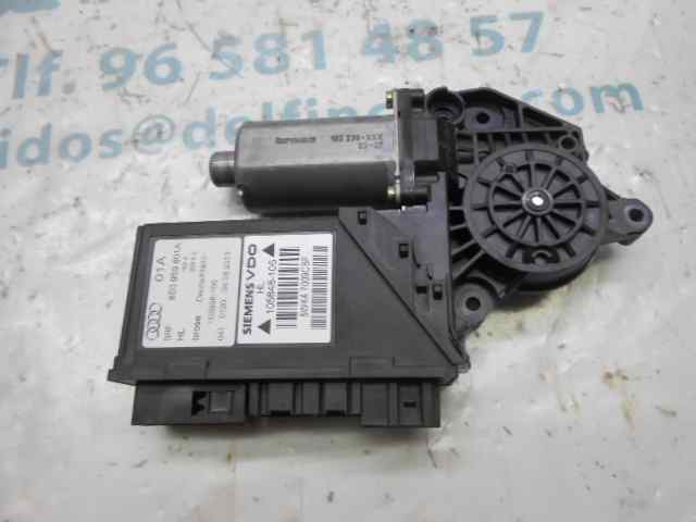 DODGE A4 B6/8E (2000-2005) Moteur de commande de vitre de porte arrière gauche 8E0959801A, 105998106 18486406