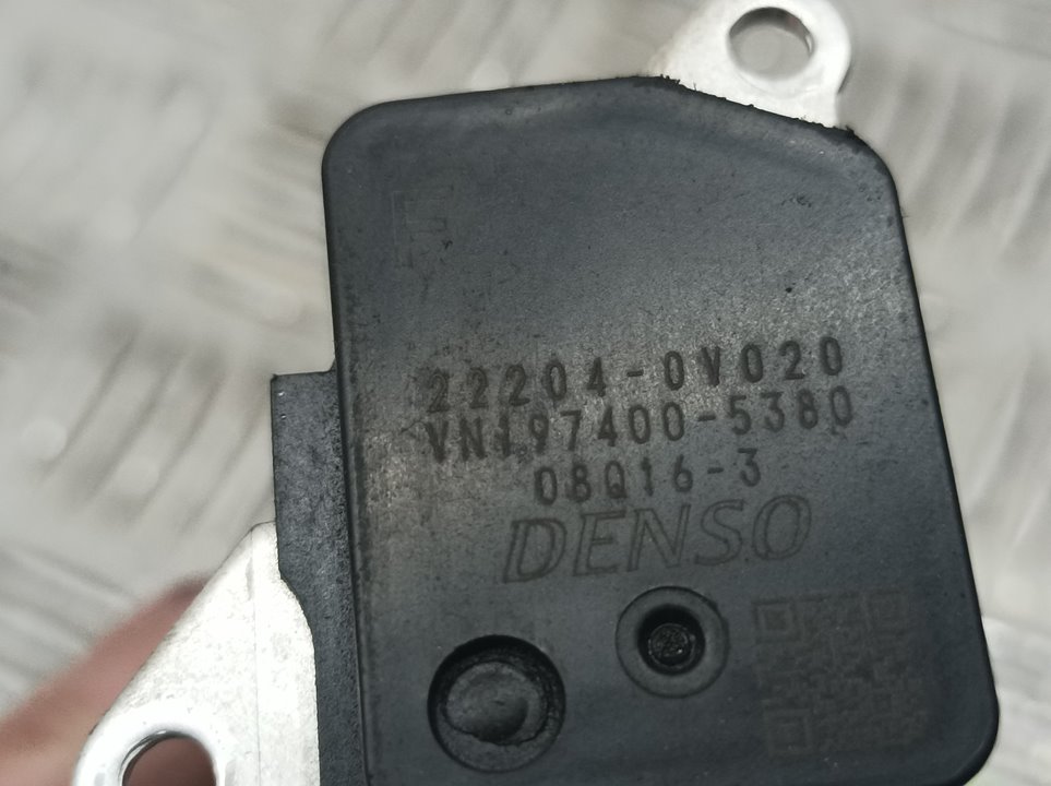 TOYOTA Auris 1 generation (2006-2012) Masseluftstrømsensor MAF 222040V020,1974005380 23648631