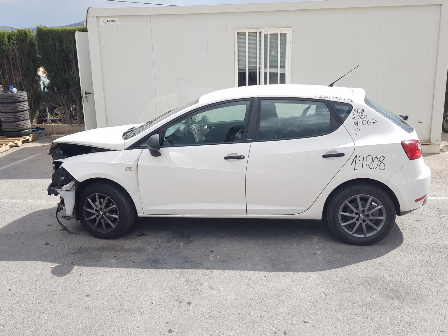 SEAT Ibiza 4 generation (2008-2017) Galinio dangčio (bagažinės) valytuvo varikliukas 6J4955711A, VALEO, W000051412 23622575