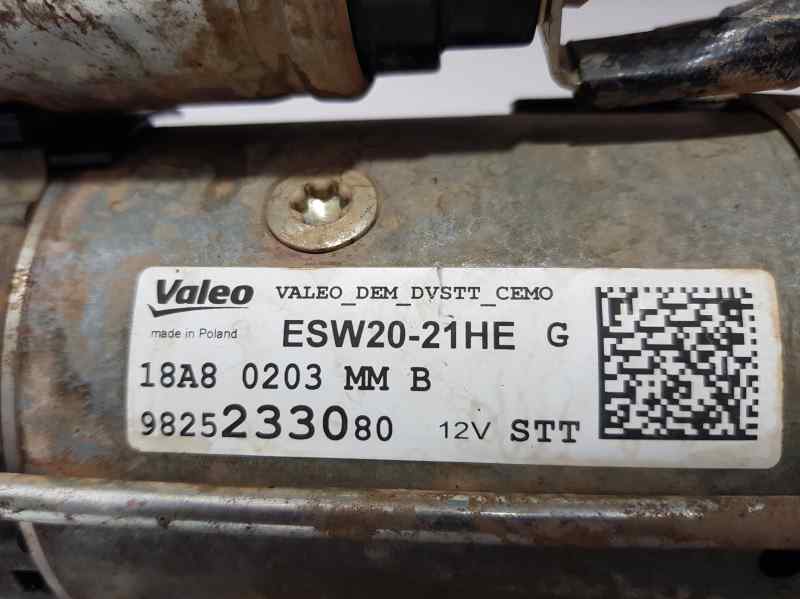 PEUGEOT 3008 2 generation (2017-2023) Startovací motor 9825233080,ESW2021HE 24037232