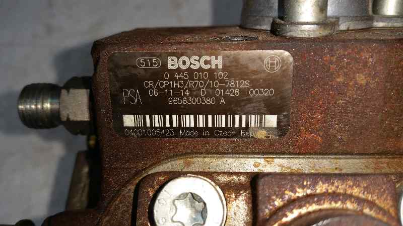 CITROËN Xsara Picasso 1 generation (1999-2010) High Pressure Fuel Pump 0445010102, 9656300380A 18525708