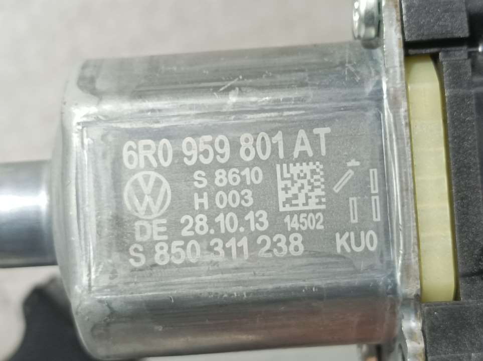 VOLKSWAGEN Polo 5 generation (2009-2017) Priekinių kairių durų stiklo pakelėjas ELECTRICO10PINS 23650920