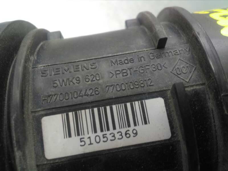 AUDI Megane 2 generation (2002-2012) Mass Air Flow Sensor MAF H7700104426,5WK9620 18370757