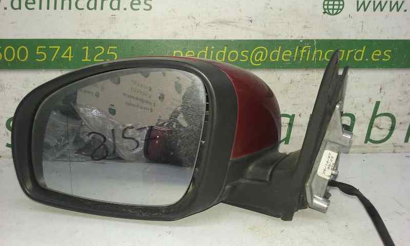 SKODA Fabia 2 generation  (2010-2014) Priekšējais kreisais durvju spogulis 5PINS, ELECTRICO 23711776