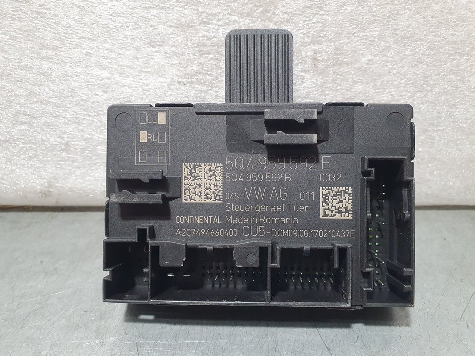 JEEP Variant VII TDI (2014-2024) Other Control Units 5Q4959592E, A2C7494660400 21070227