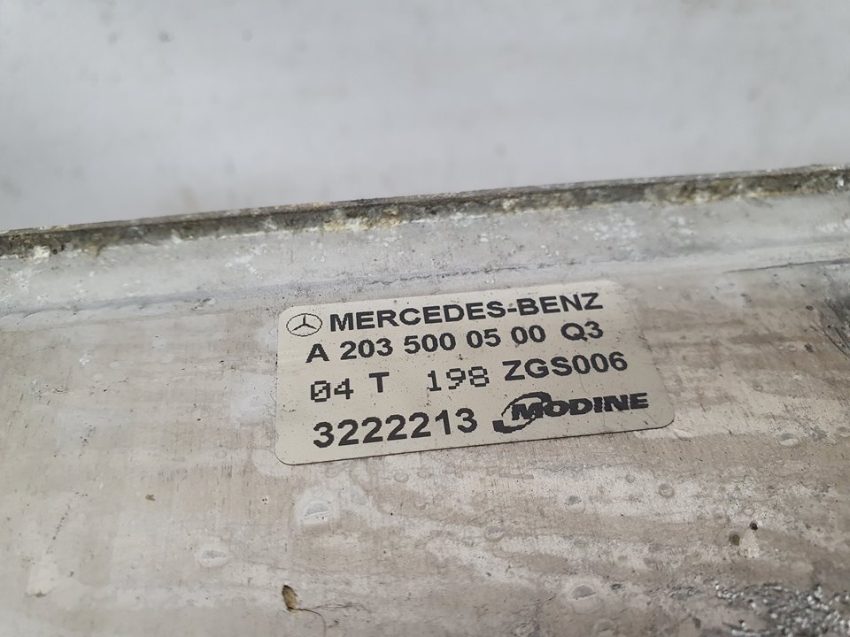 MERCEDES-BENZ C-Class W203/S203/CL203 (2000-2008) Радиатор интеркулера A2035000500, 3222213, MODINE 18685240