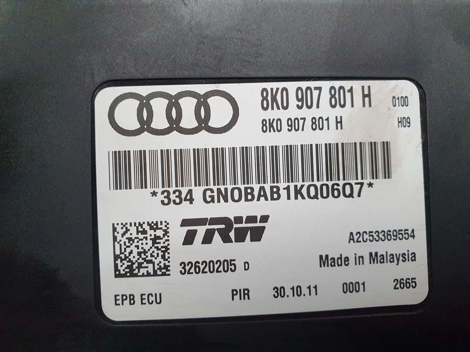 AUDI A4 B8/8K (2011-2016) Andra styrenheter 8K0907801H,A2C53369554 23665954