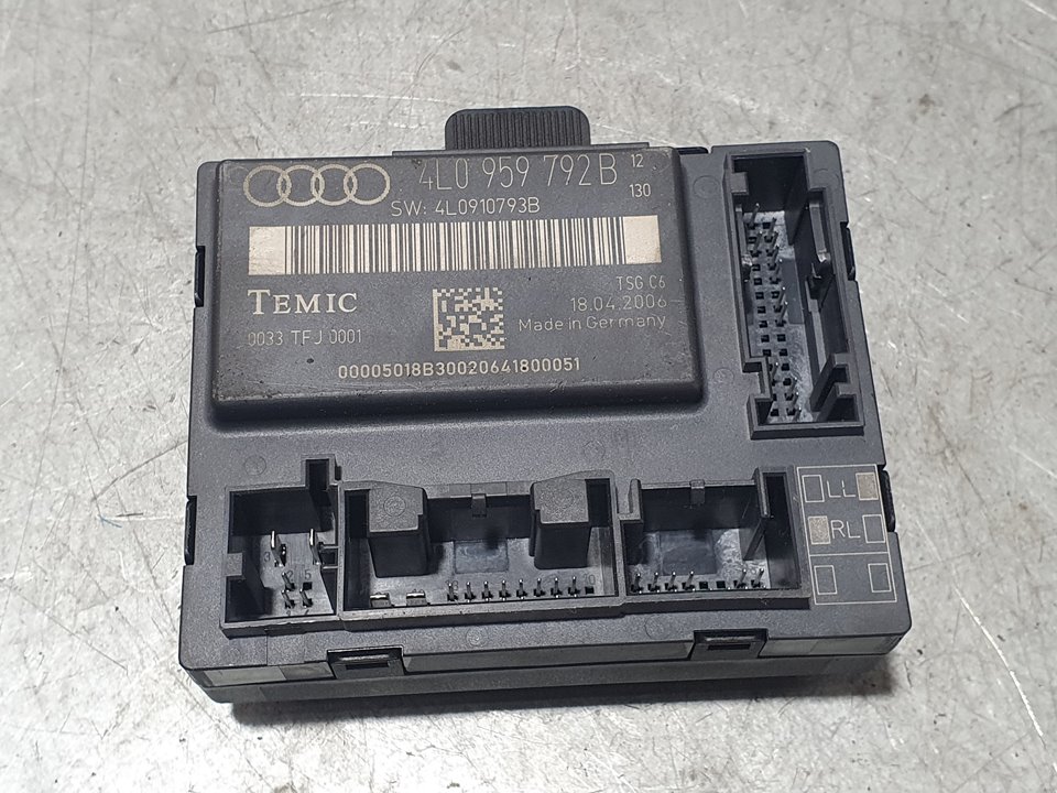 CHEVROLET Q7 4L (2005-2015) Other Control Units 4L0959792B,4L0910793B 21474956