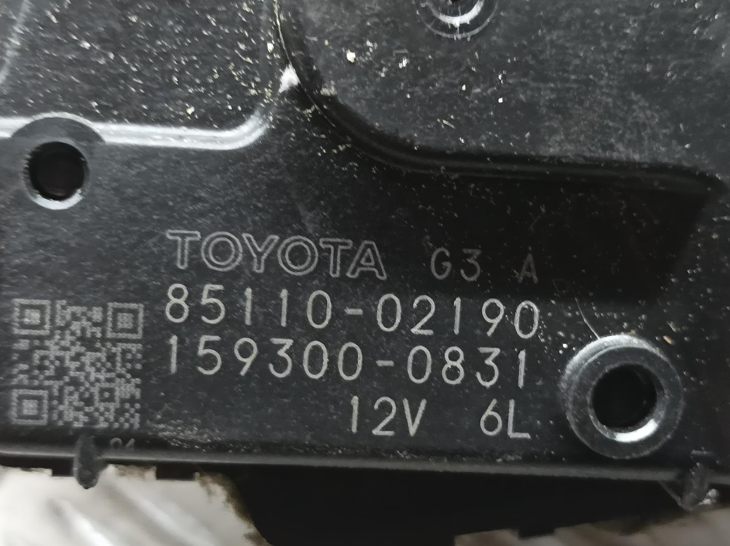 TOYOTA Auris 1 generation (2006-2012) Front Windshield Wiper Mechanism 8511002190, 1593000831 23630379