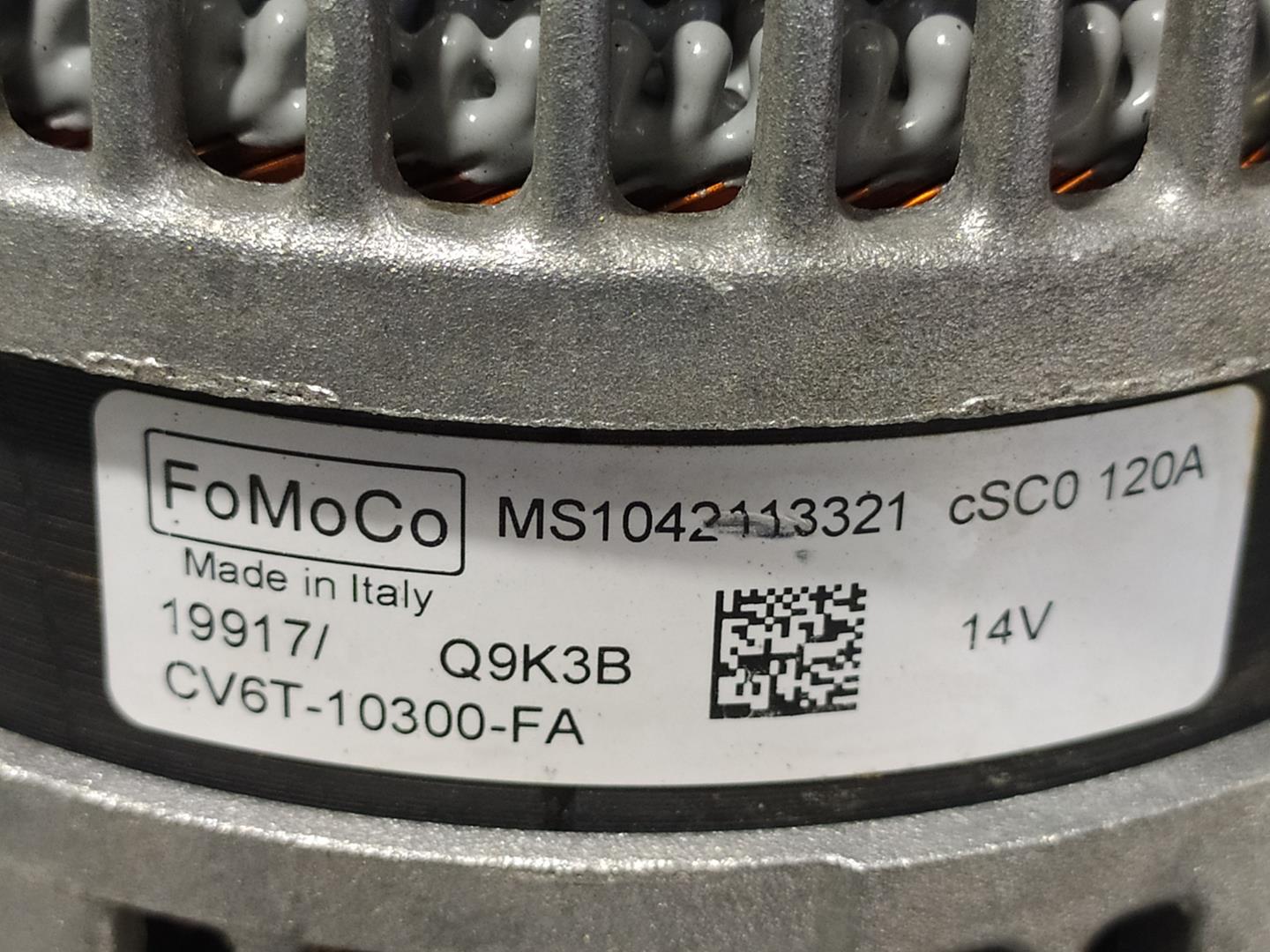 FORD Tourneo Courier 1 generation (2014-2024) Ģenerators CV6T1030AFA, MS1042113321, FOMOCO 23657777