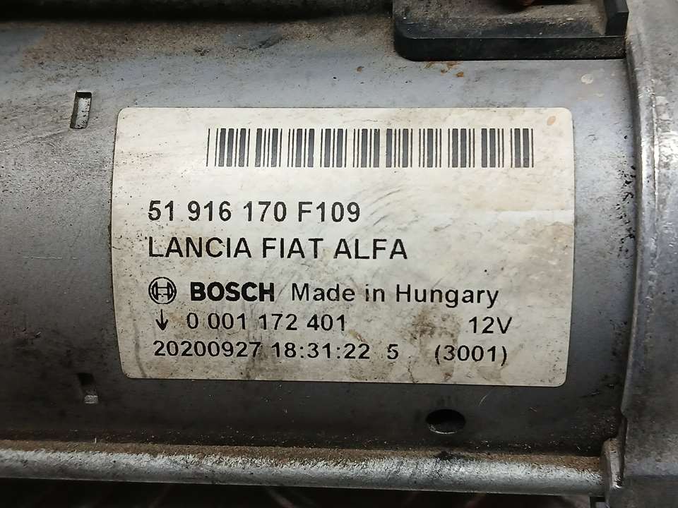 Motor arranque 55283775 51916170 de Fiat Doblo furgón/ranchera familiar (263_) 2010-0 95 CV - pieza usada