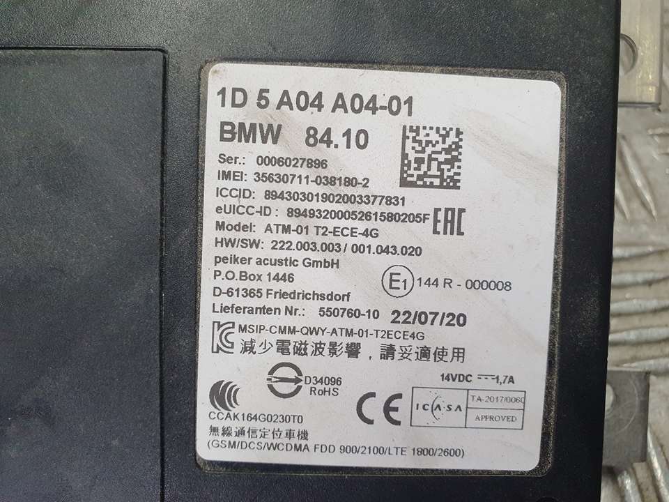 MINI Cooper F56 (2013-2020) Andre kontrolenheder 1D5A04A0401, 356307110381802 25059470