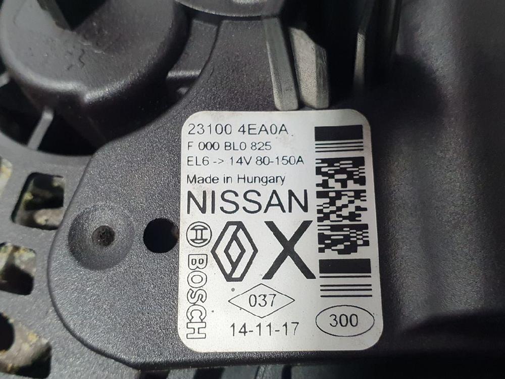 NISSAN Qashqai 2 generation (2013-2023) Alternateur 231004EA0A, F000BL0825 18664921