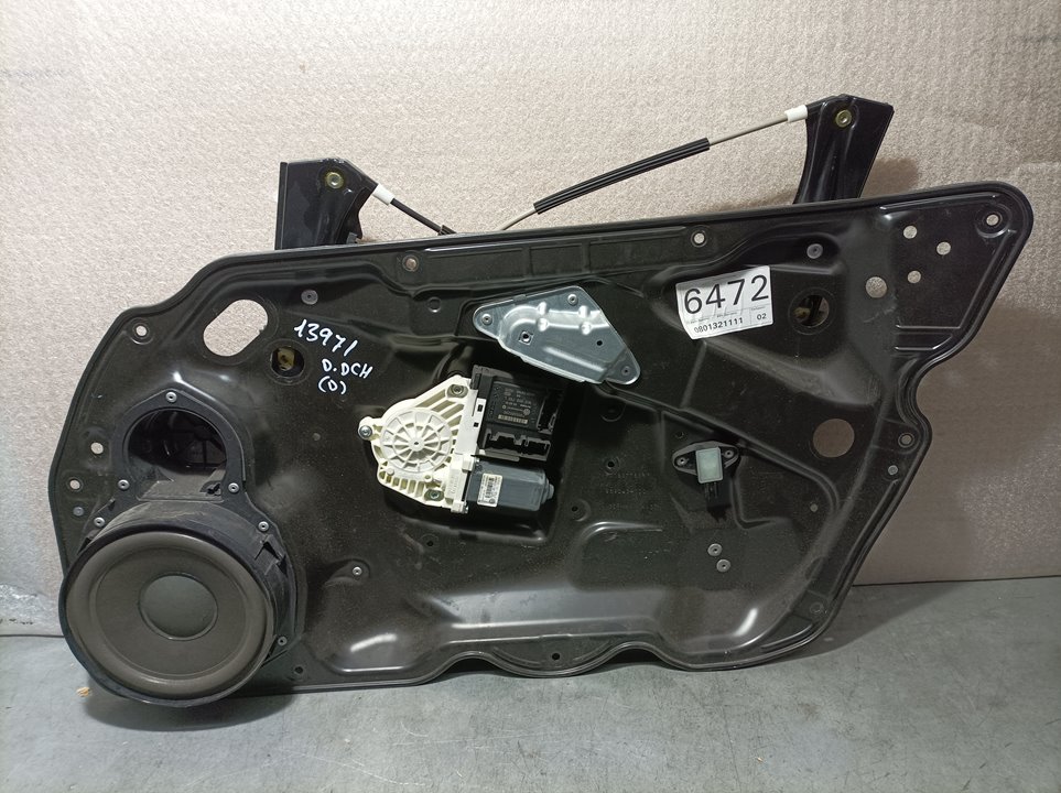 VOLKSWAGEN Passat B6 (2005-2010) Front Right Door Window Regulator 3C1837756K 23657498