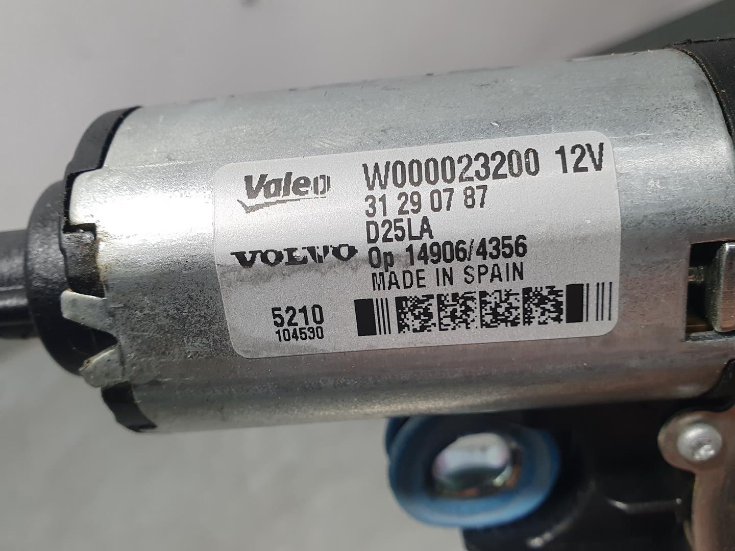 VOLVO XC60 1 generation (2008-2017) Moteur d'essuie-glace de hayon 149064356, W000023200, VALEO 18704852