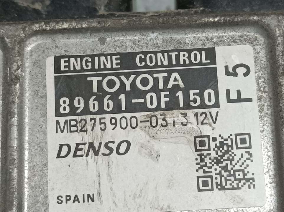 TOYOTA Verso 1 generation (2009-2015) Engine Control Unit ECU 896610F150, 2759000313, DENSO 24386838