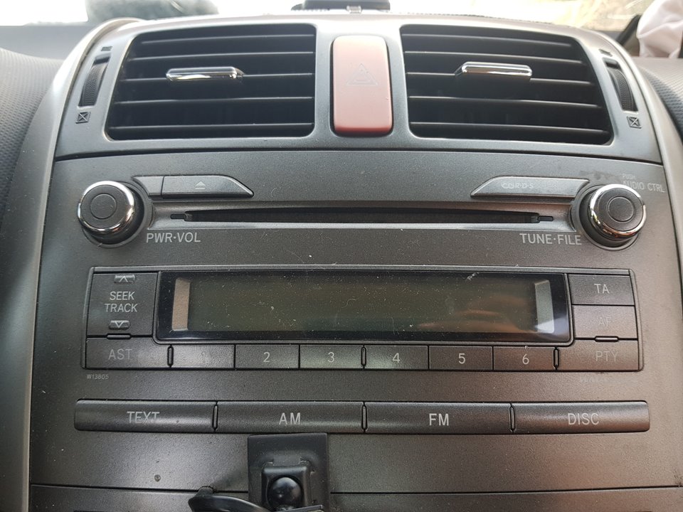 TOYOTA Auris 1 generation (2006-2012) Music Player Without GPS 24080689
