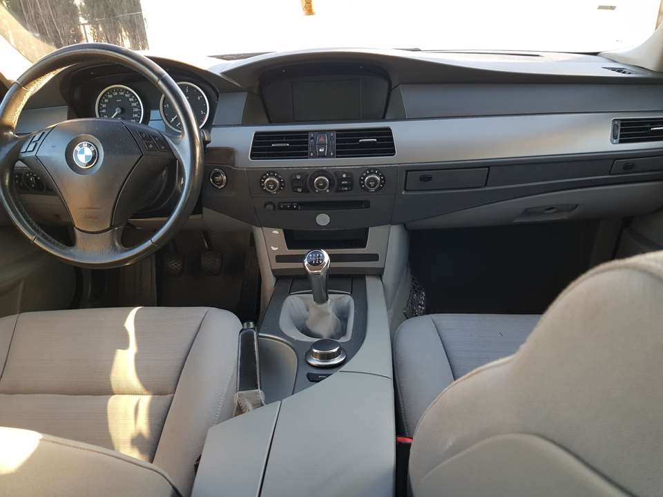 BMW 5 Series E60/E61 (2003-2010) Galinių dešinių durų stiklo pakelėjas ELECTRICO 23241598