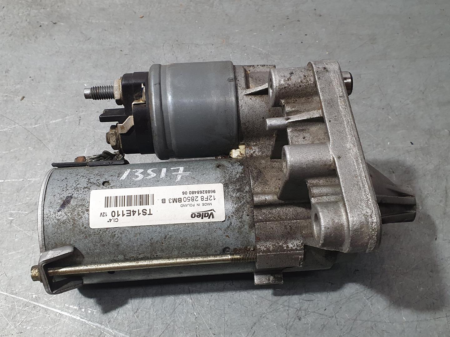 CITROËN C-Elysee 2 generation (2012-2017) Starter Motor 9688268480,TS14E110,VALEO 18653581