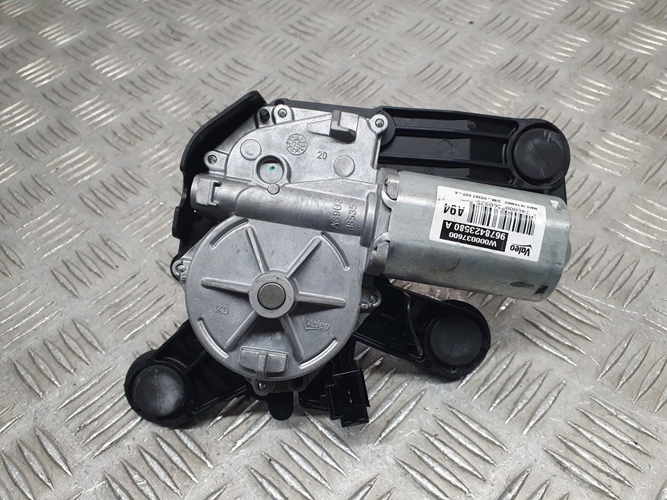 PEUGEOT 207 1 generation (2006-2009) Tailgate  Window Wiper Motor 9678423580A,W000037600 26523633