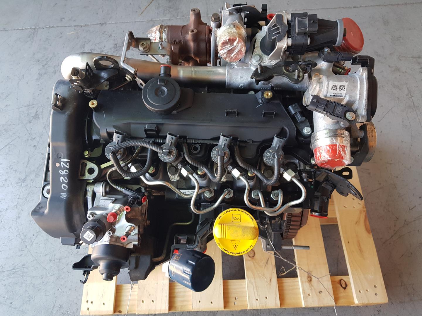 DACIA Logan 2 generation (2013-2020) Двигатель K9KE626, D253925 18668667