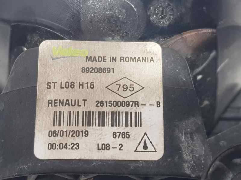 DACIA Sandero 2 generation (2013-2020) Левая противотуманка переднего бампера 261500097R, 89208691 23761484