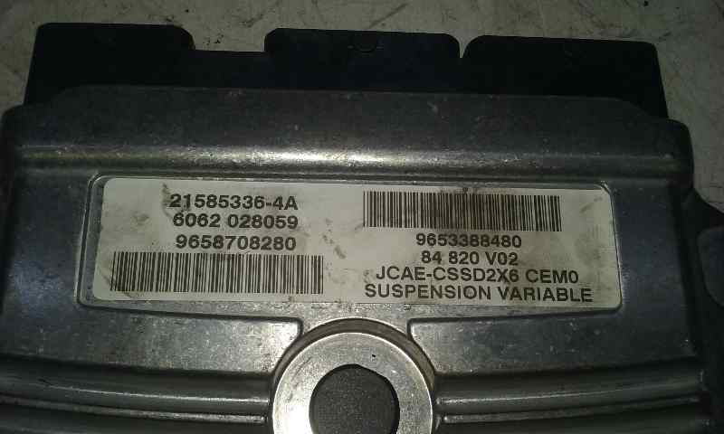 CHEVROLET C6 1 generation (2004-2012) Suspension control unit 9653388480,84820V02 24010042